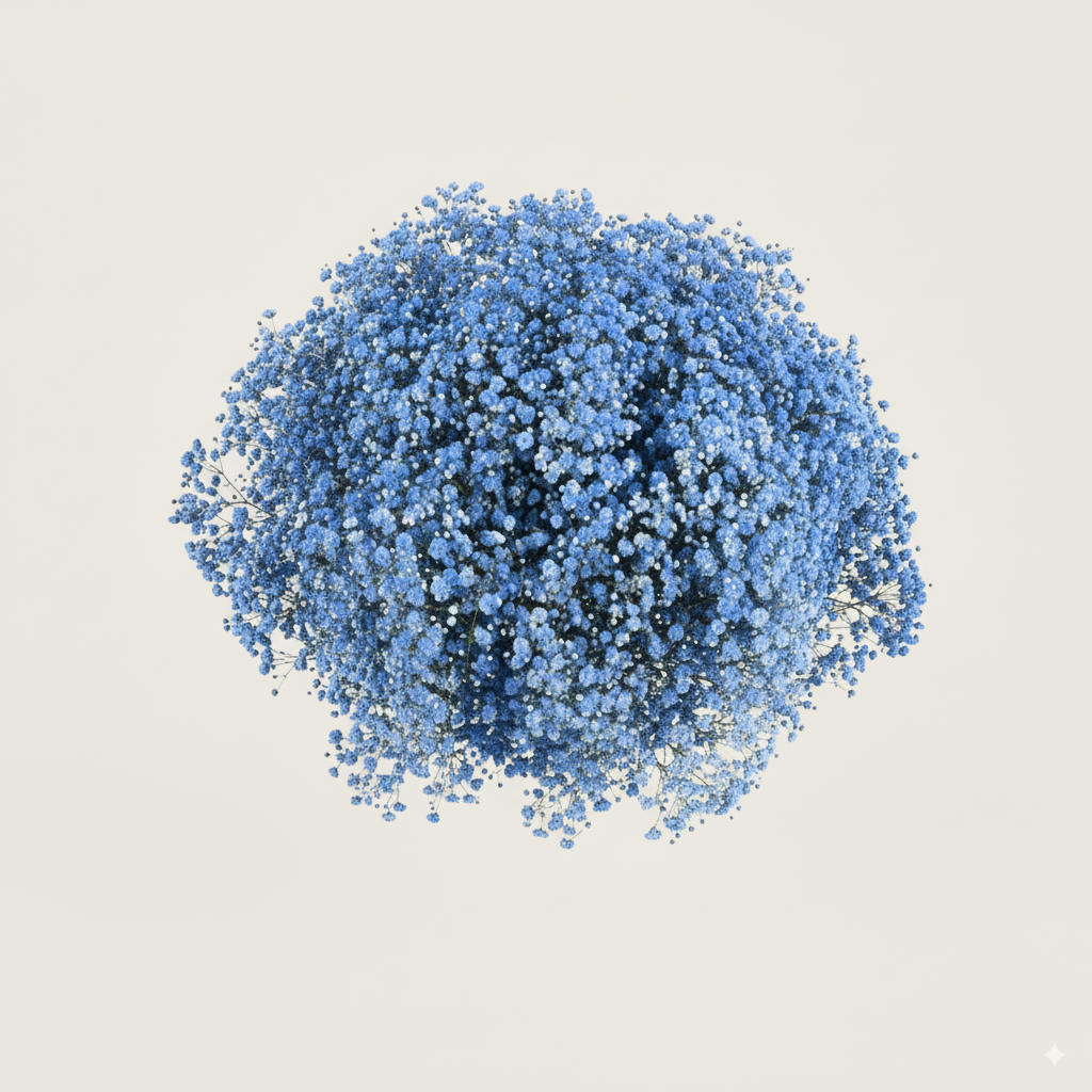 Baby's Breath Tinted Blue